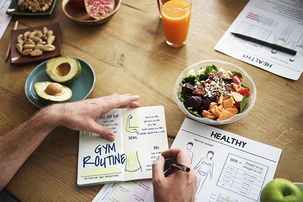 vegetarisch eten en sporten voeding